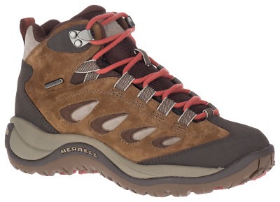 Merrell Reflex 4 Mid Waterproof Hiking Boots for Ladies - Earth - 7M