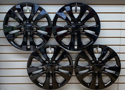 NEW Black 2020-2022 KIA SOUL 16'' Bolt-on Hubcaps Wheelcovers SET
