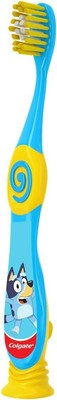 Colgate Bluey Toothbrush for Children with Suction Cup, Kids 2-5 Years Old, Extr