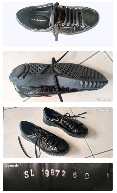 Baskets Authentiques  Neuves Sous Num SÃ©Rie Salvatore Ferragamo 37