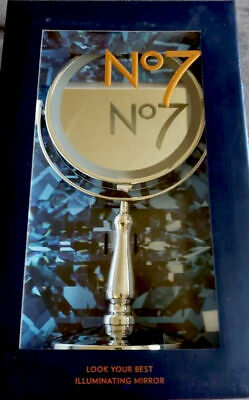 No7 Look Your Best Illuminated Mirror ~ NEW  Gift!