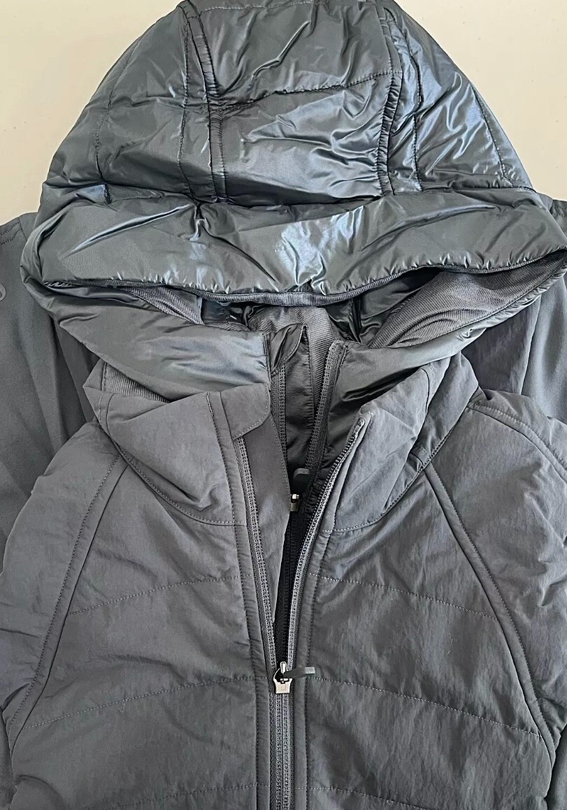 Pre-owned Lululemon Lulu?lemon Another Mile Vestoil Grey024681012nwtusps Ship In Oil Grey