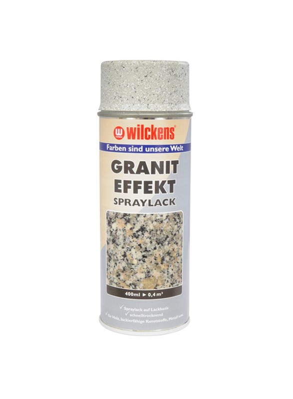 Dekospray Granit Hellgrau / Grau Wilckens 400 Ml Effekt Lackspray Lackierung