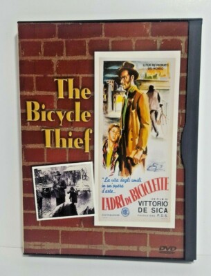 THE BICYCLE THIEF - DVD NTSC English sub & dub Tested. Pre-owned