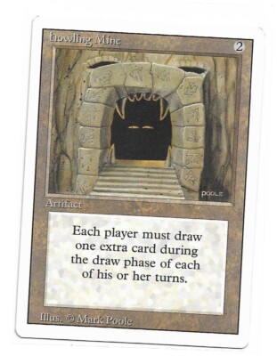 Magic the Gathering ~ MTG ~ 1x Howling Mine ~ 3rd Edition ~  M/NM ~ REVISED