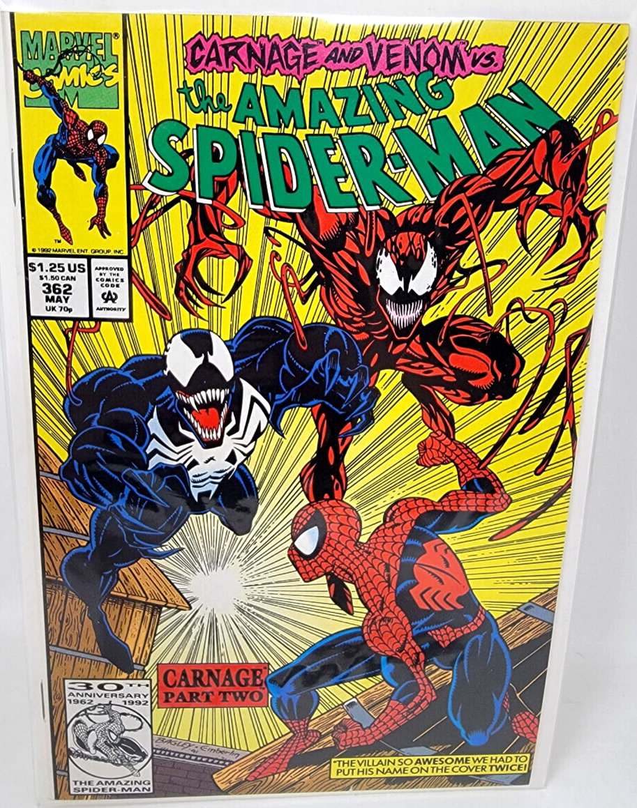 Amazing Spider-Man専用　アポロンTC AMAZING SPIDER-MAN #362 1992 Marvel 9.2 3rd App Carnage | eBay