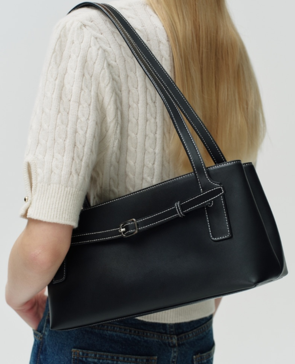 トートバッグ depound Belted bag tote black DP2479BG015MBBXX Depound ] Belted Bag (Shoulder) - Black / Shoulder Bag | eBay