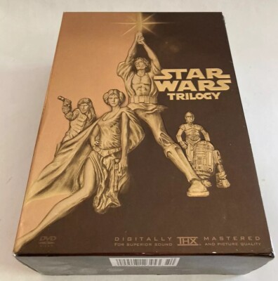 Star Wars Trilogy DVD A New Hope / The Empire Strikes Back / Return of the Jedi
