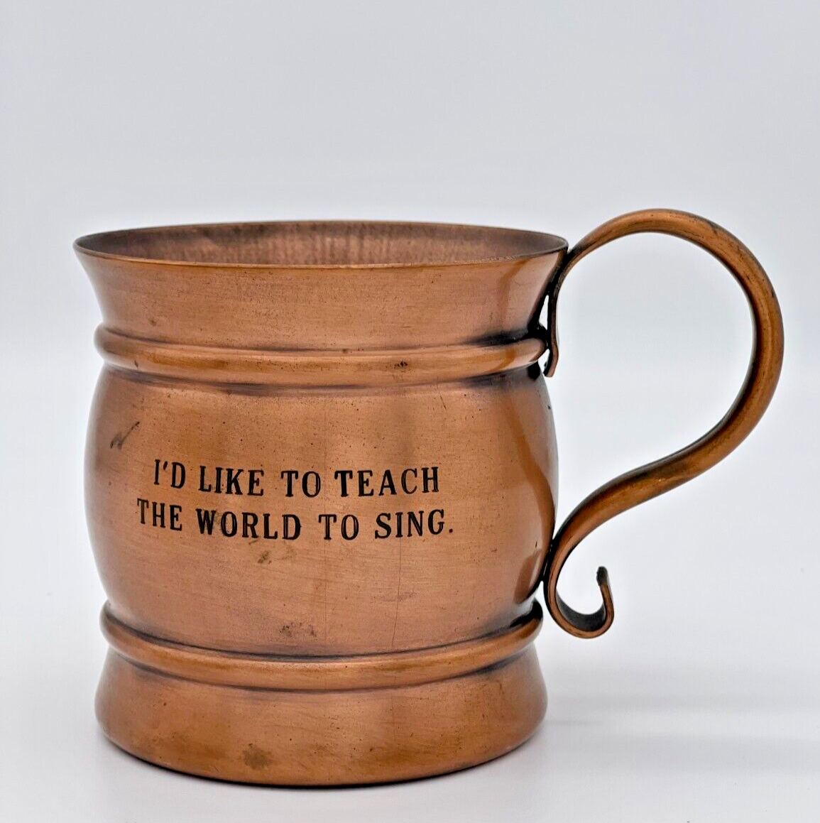 VTG Gregorian Solid Copper Mug Cup 
