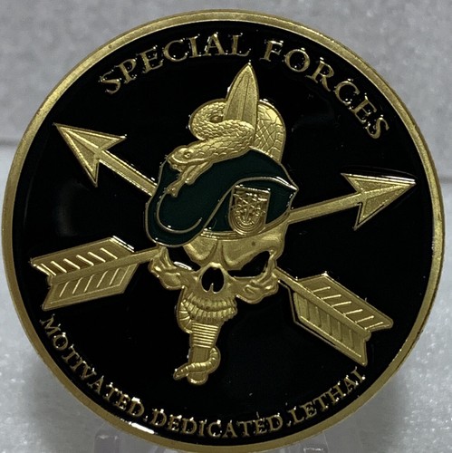 US Army Special Forces Command Military Army Challenge Coin