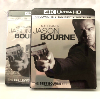 Jason Bourne  4K Ultra HD + Blu-ray + Digital HD  Matt Damon
