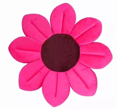 BNWT’S Blooming Bath - Baby Bath (Hot Pink & Brown) Super Soft Minky