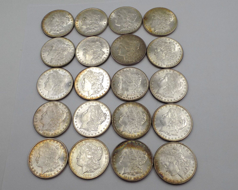 Roll of 20 Coins Assorted Dates of Choice BU pre