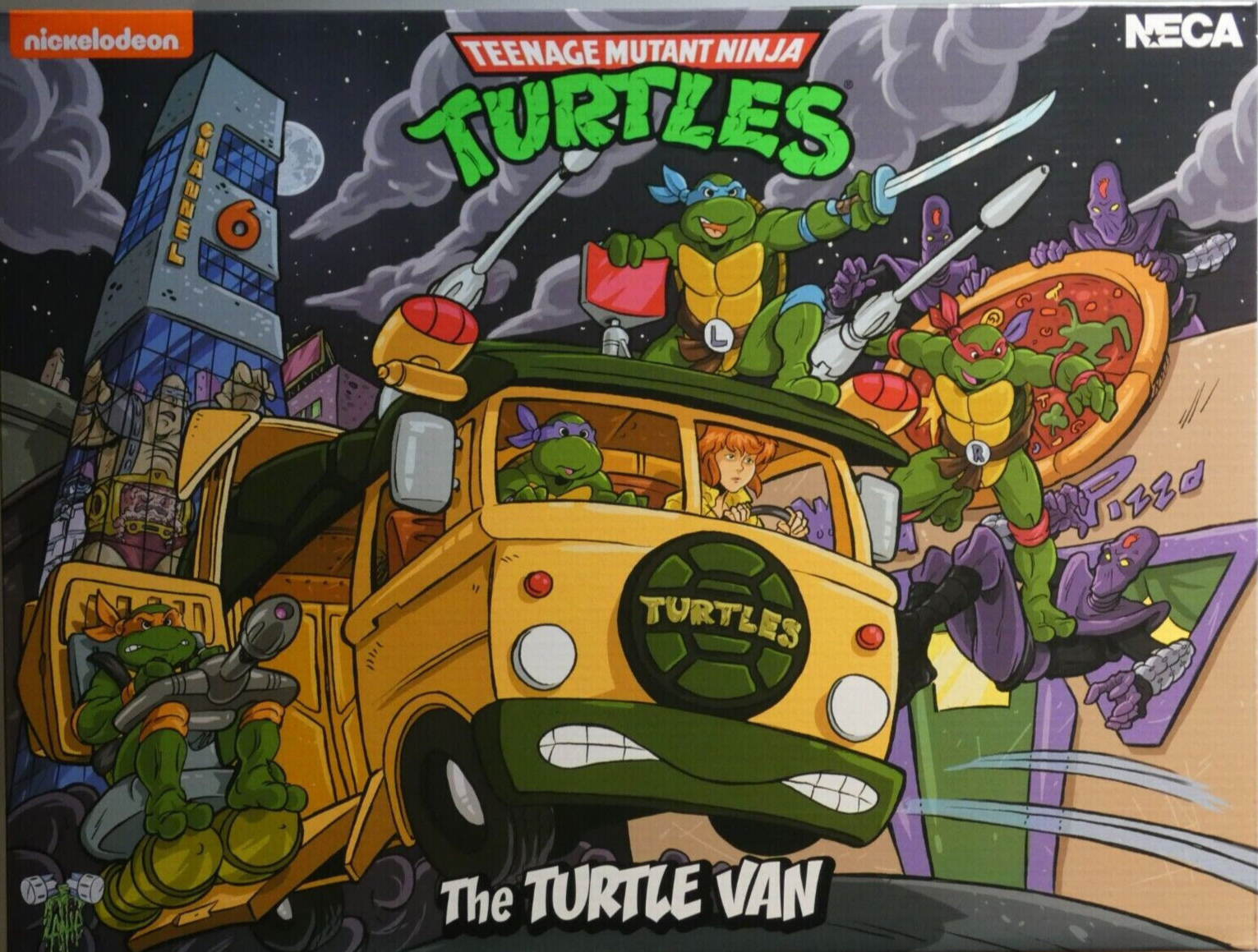 最新エルメス NECA Teenage Mutant Ninja Turtles (Cartoon) - Vehicle - The ポスター