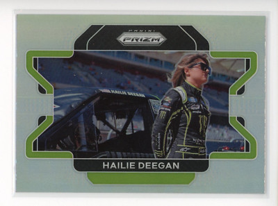 2022 Panini Prizm Prizms Silver #91 Hailie Deegan Horizontal