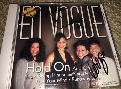 EN VOGUE - SIGNED HOLD ON & OTHER HITS CD! SIGNED BY TERRY ELLIS & CINDY HERRON!