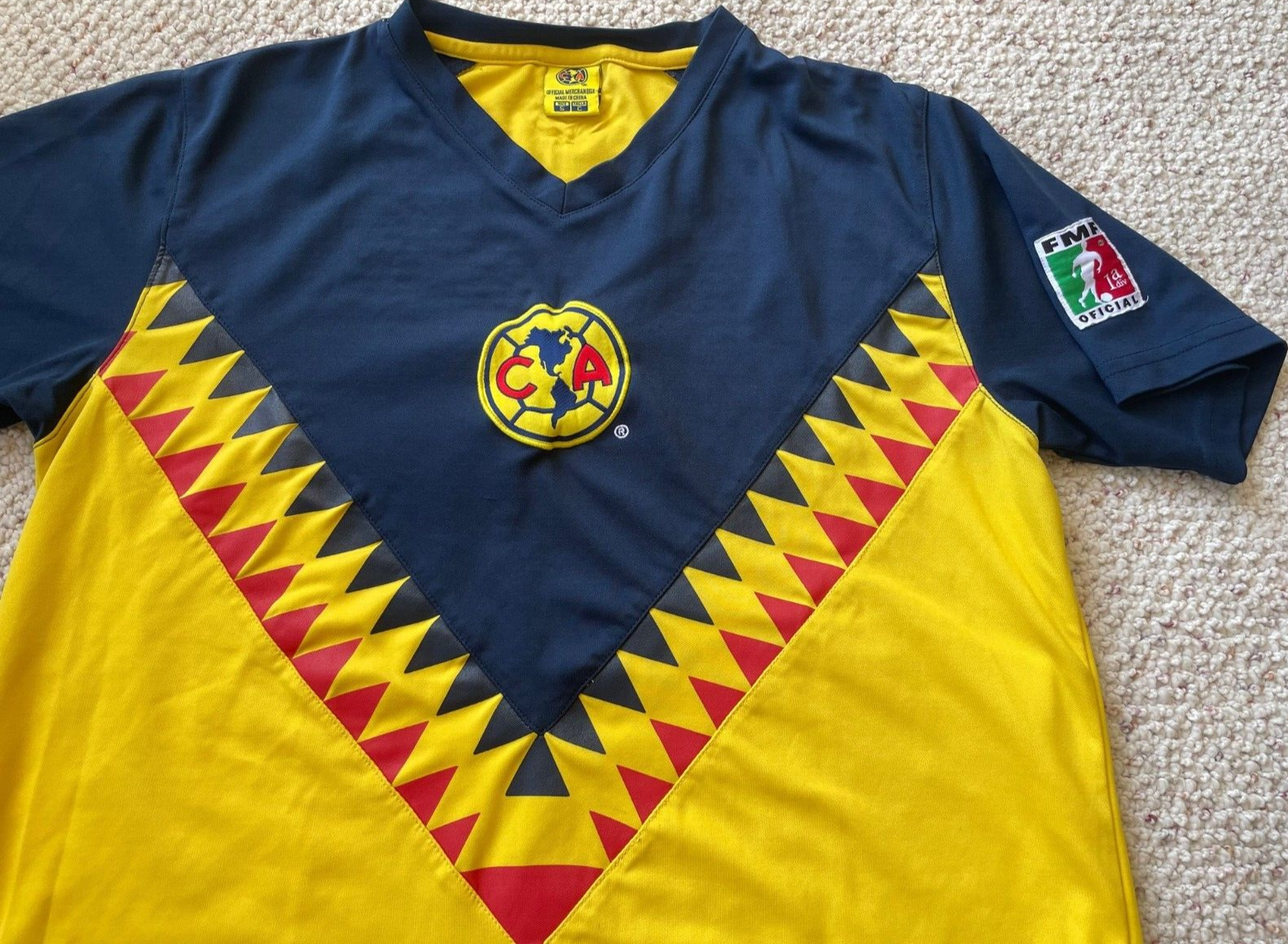 CA America international soccer futbol jersey FMF oficial 1a
