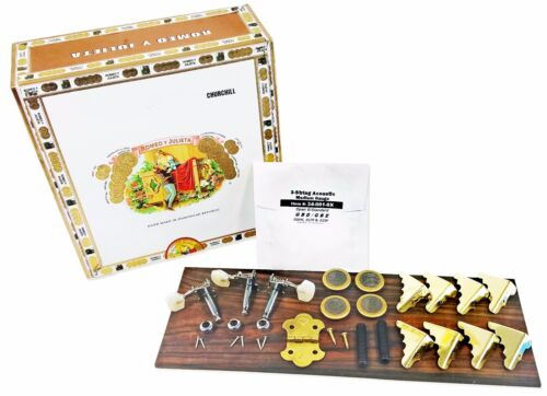 3-string Cigar Box Guitar Kit - everything you need except the neck! 