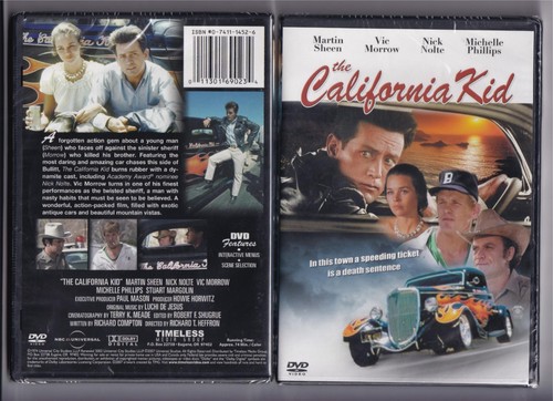 The California Kid DVD 1974 Martin Sheen Vic Morrow Nick