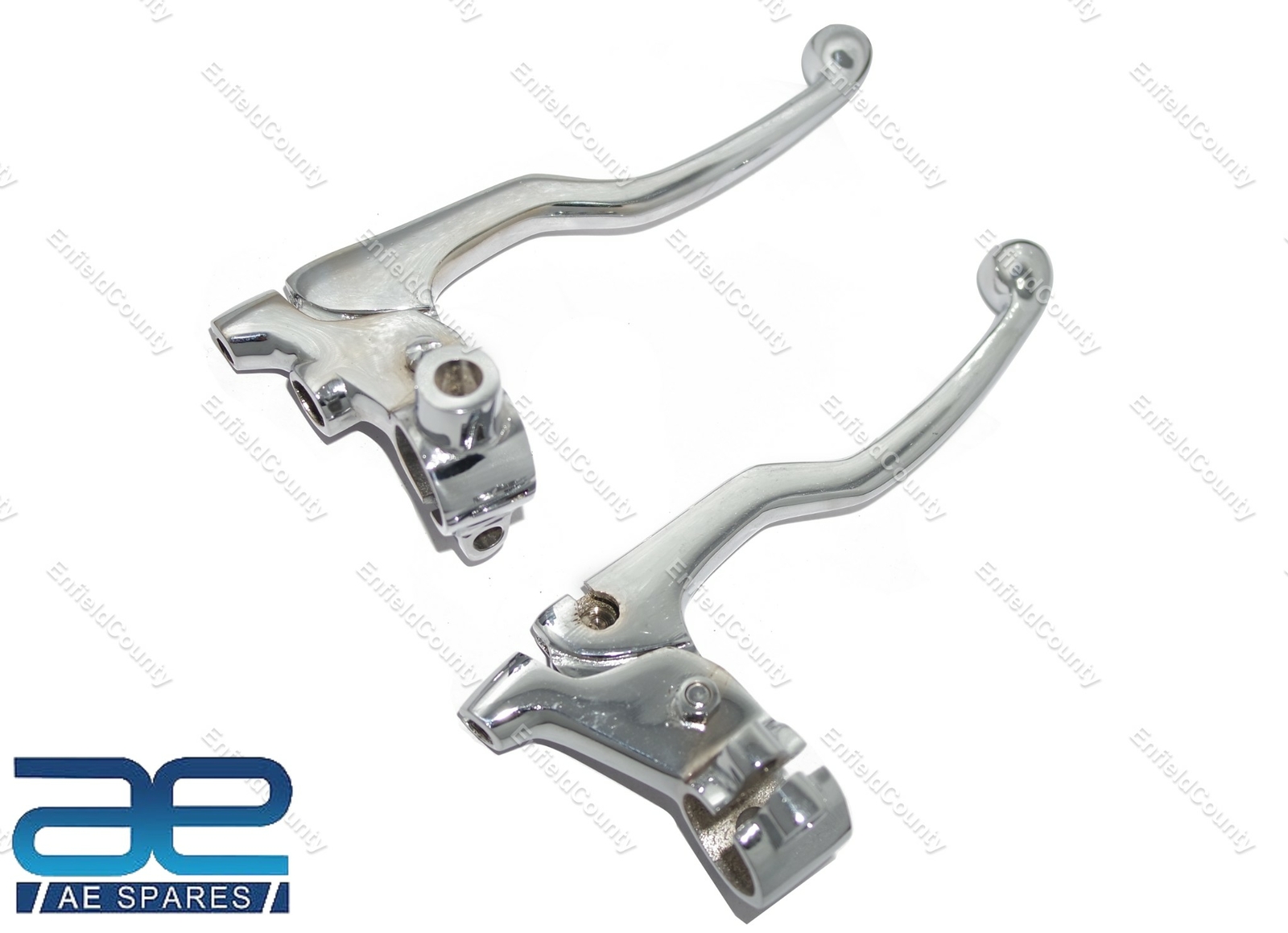 Fits For Royal Enfield Early Model Chrome plated Clutch And Brake Lever Assembly