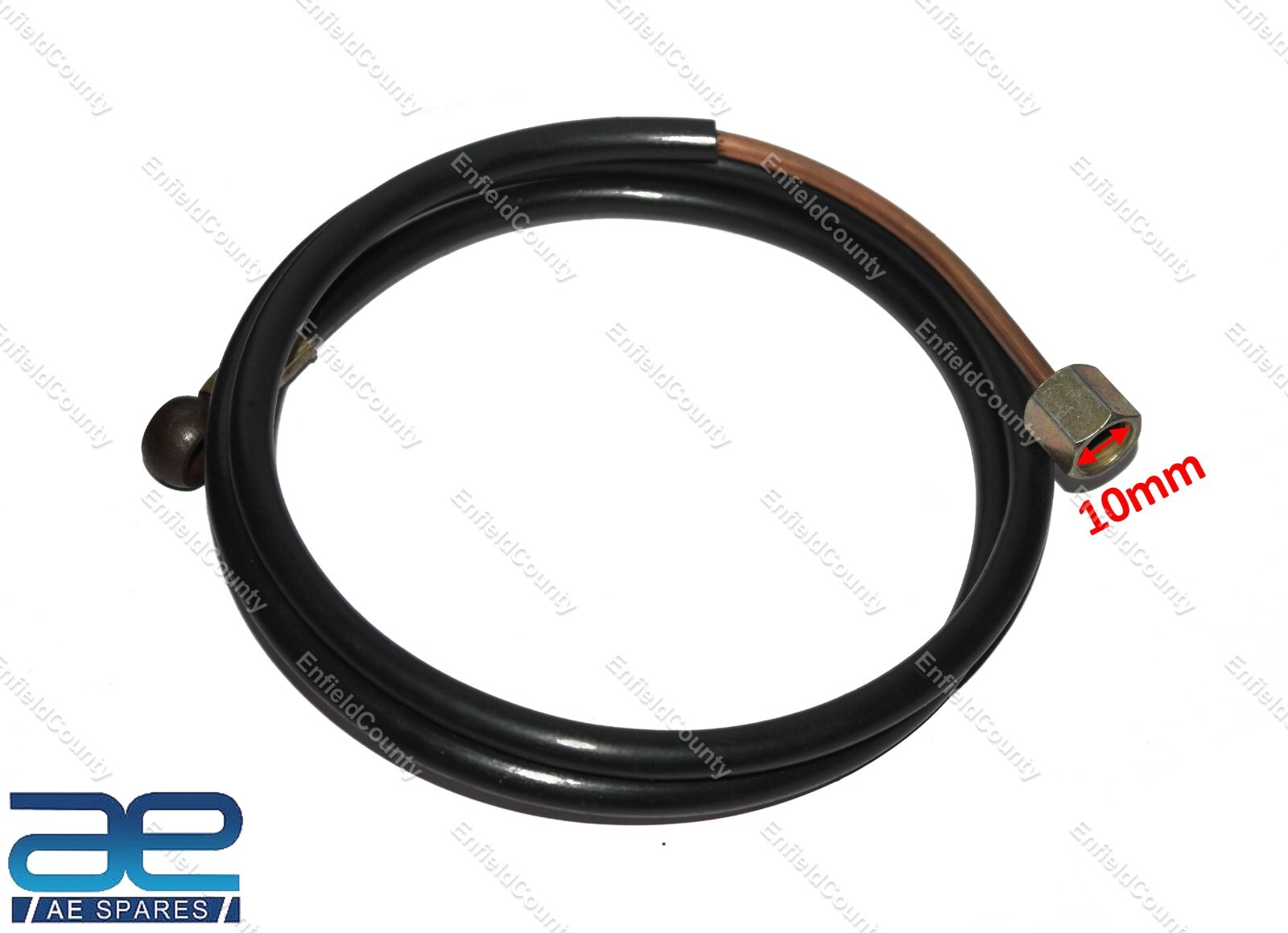 Fits for Ford Tractor Oil Pressure Gauge Copper Line Kit  