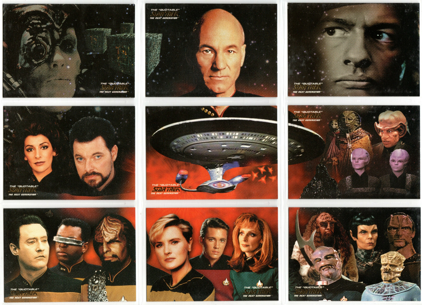 STAR TREK THE NEXT GENERATION QUOTABLE SPACE:THE FINAL