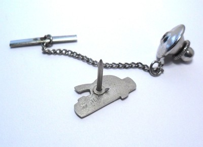 SILVER DOLLAR CITY PIN SOUVENIR BRANSON MISSOURI TIE HAT PIN STERLING SILVER 925