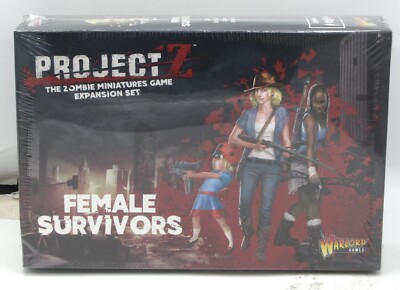 Project Z 752010002 Female Survivors (Expansion Set) Zombie Apocalypse Warriors