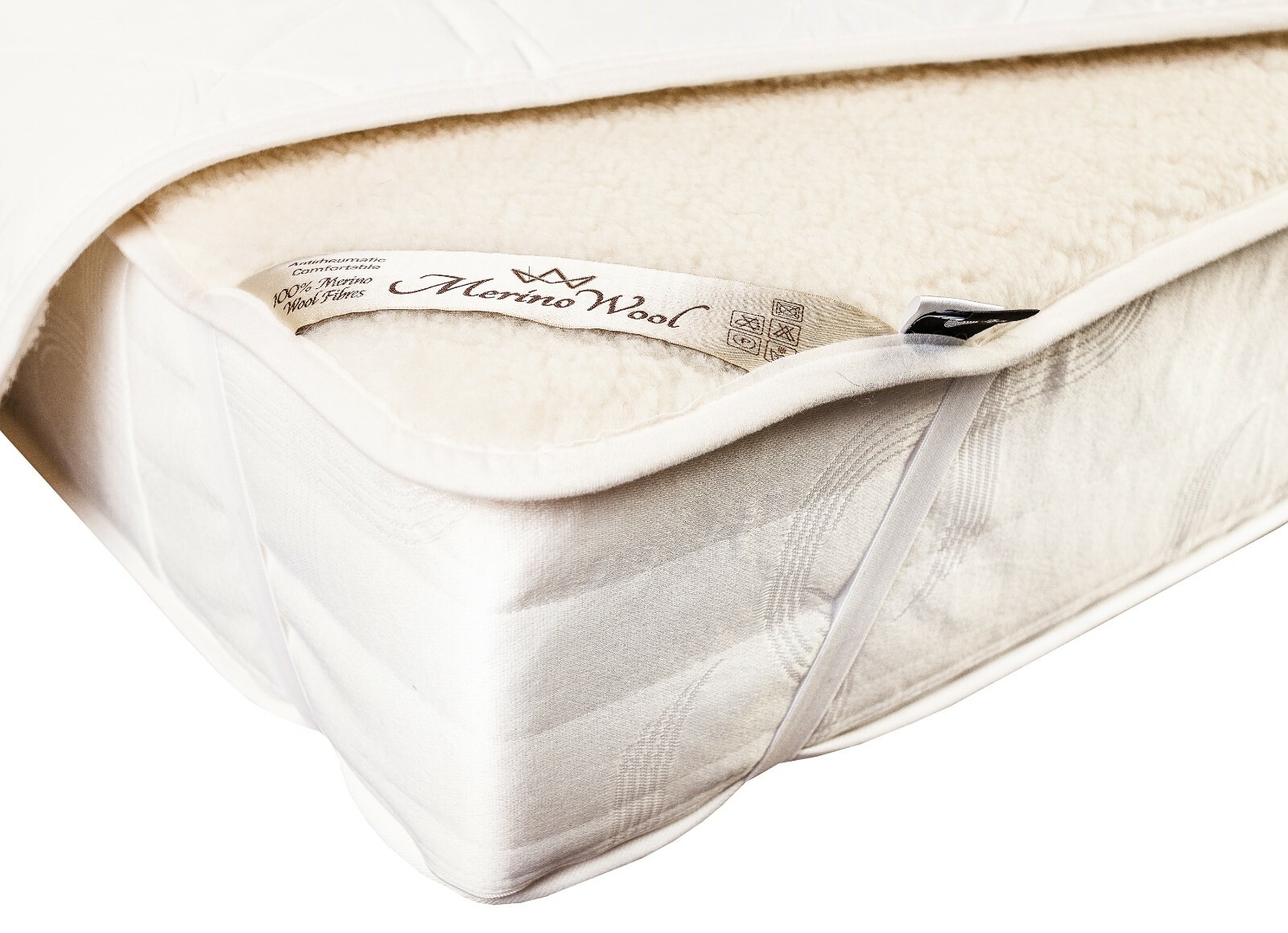 merino wool cot bed mattress topper