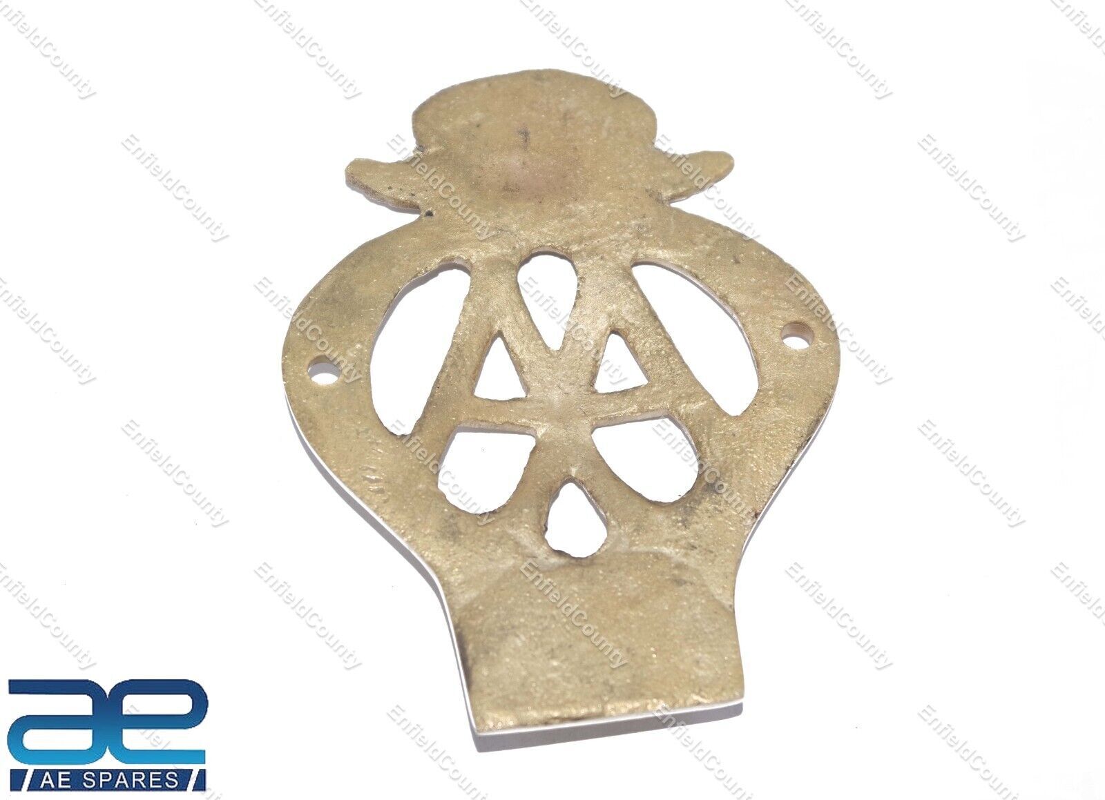 For Vintage Triumph AA Association Membership Car Badge Brass  