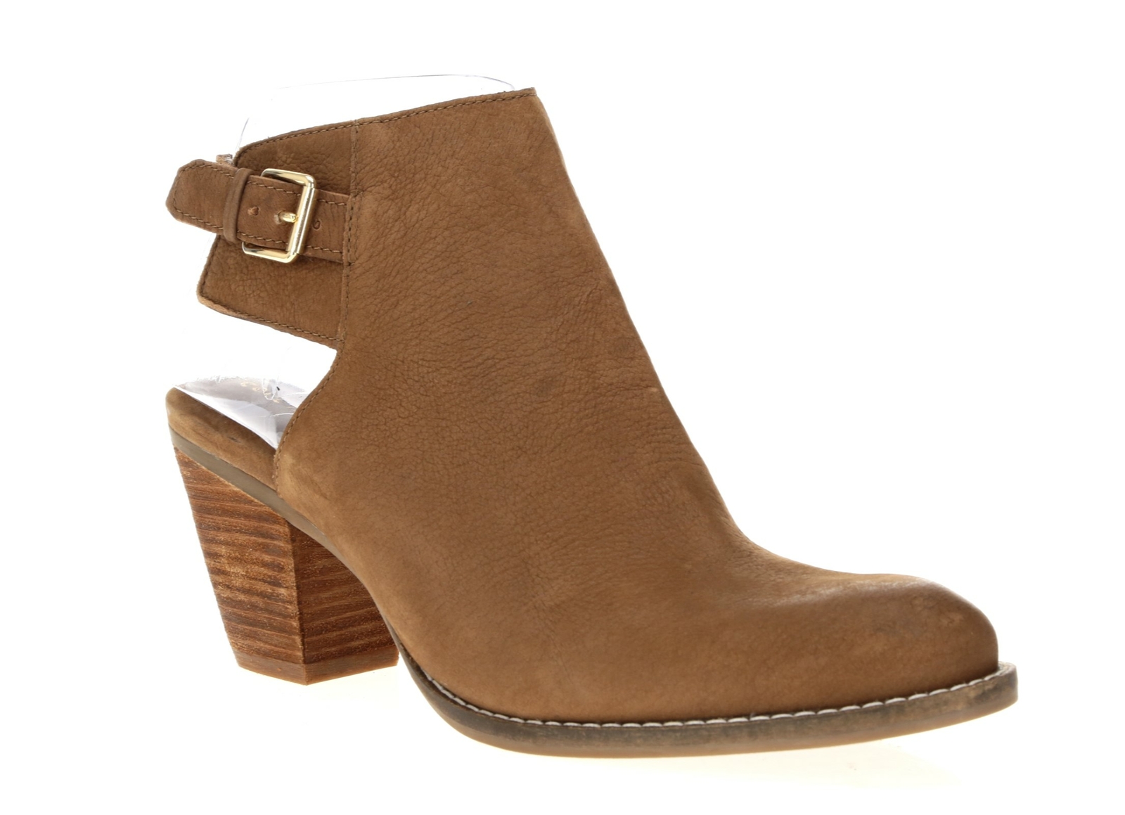 Cole Haan 245797 Womens Casual Leather Ankle Bootie Brown Size 9.5 Medium