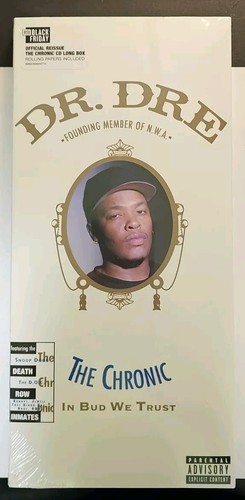 Dr. Dre - The Chronic Long Box CD SEALED RSD 2024 w/ Rolling