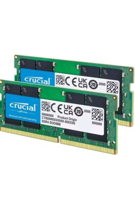 Crucial RAM 32GB Kit (2x16GB) DDR4 3200MHz CL22 (CT2K16G4SFRA32A) BRAND NEW