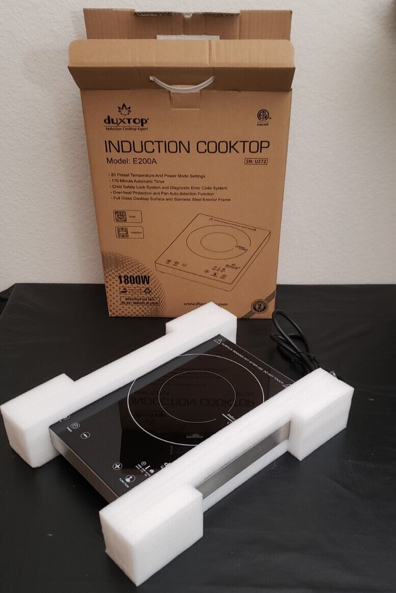 Duxtop 1800w shop portable induction cooktop