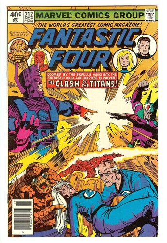 FANTASTIC FOUR #212 9.0 // 2ND APPEARANCE OF TERRAX MARVEL