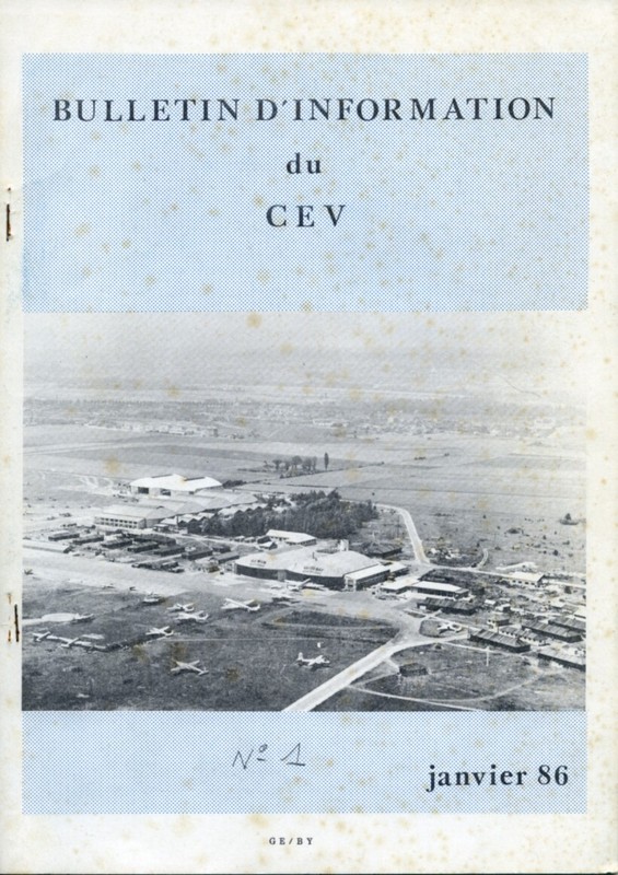 Centre Des Essais En Vol - Bulletin D'Information - NumÃ©Ro 1 - Janvier 1986