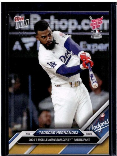 ドジャース　TEOSCAR HERNANDEZ ボブルヘッド 2024 and 2025 Teoscar Hernandez LA Dodgers SGA Bobblehead