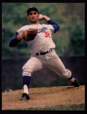 Sandy Koufax FOUR COUNT (4) Postcards Los Angeles Dodgers IN ACTION PITCHING!