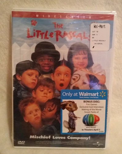 The Little Rascals Children's Video (DVD, 1994) with Bonus
