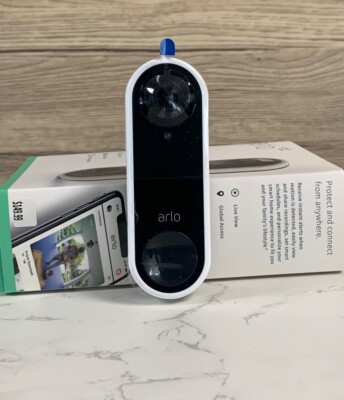 Arlo AVD1001-1SCNAS Video Doorbell & Base Station - White