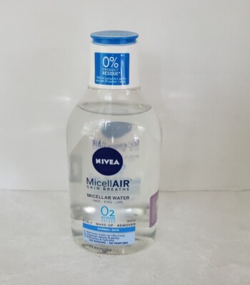Nivea MicellAir Makeup Remover O2 Skin Breathe 3 In 1 Micellar Water 13.52 Oz