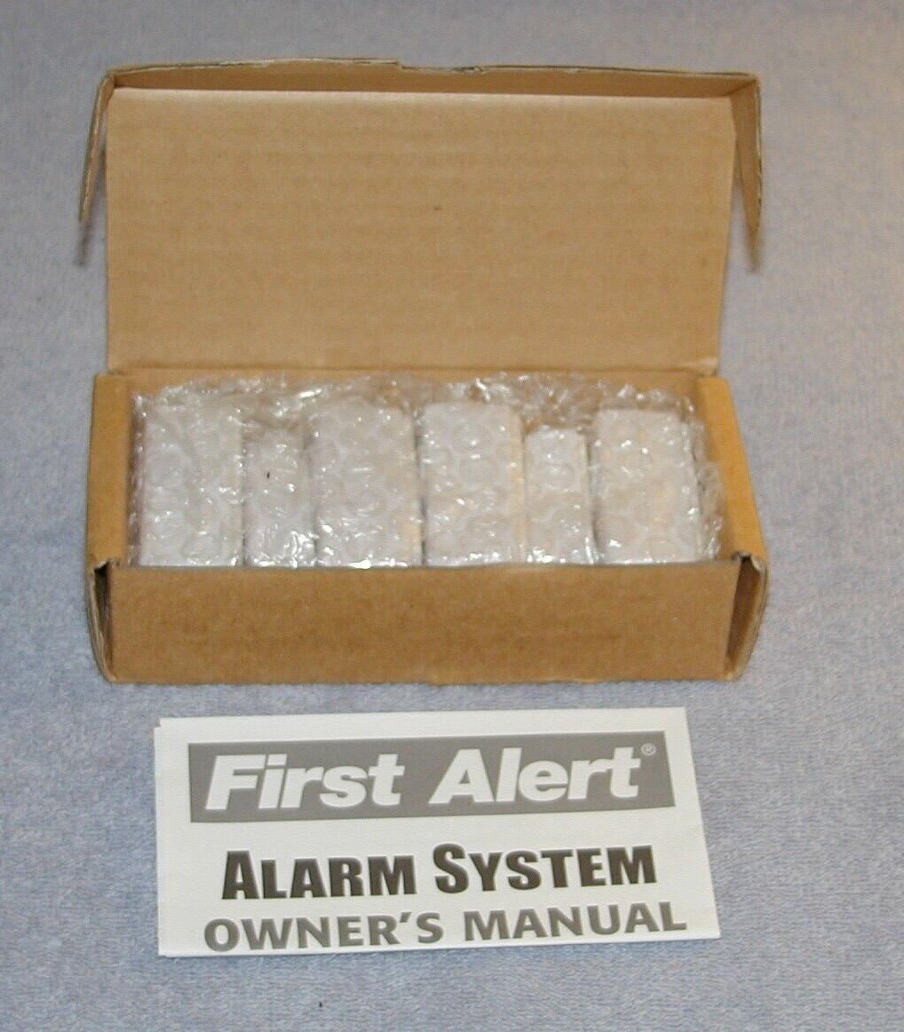 First Alert Alarm System for Windows Doors & Other Locations 4 Units Mint New