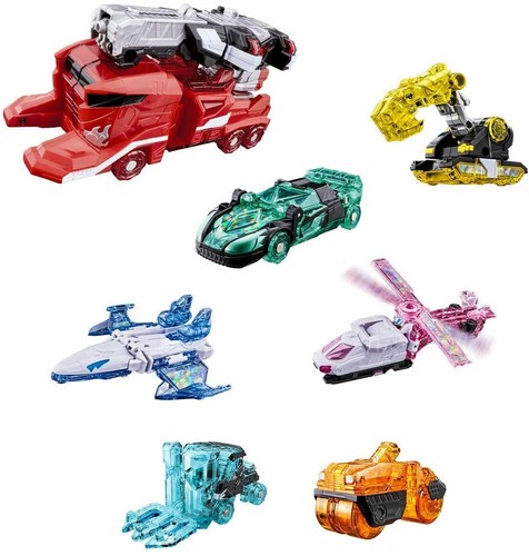 NEW Bandai Mashin Sentai Kiramager DX Kirameijin Buso set