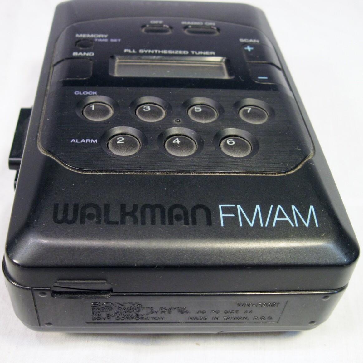 Vintage Portable Sony Walkman WM-F2031 Radio AM FM Cassette Deck RADIO ONLY