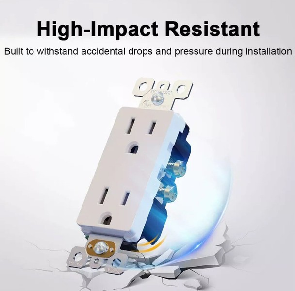 Nanny Camera Wall AC Outlet Home Security Hidden Camera Audio Video Recorder - Image 9