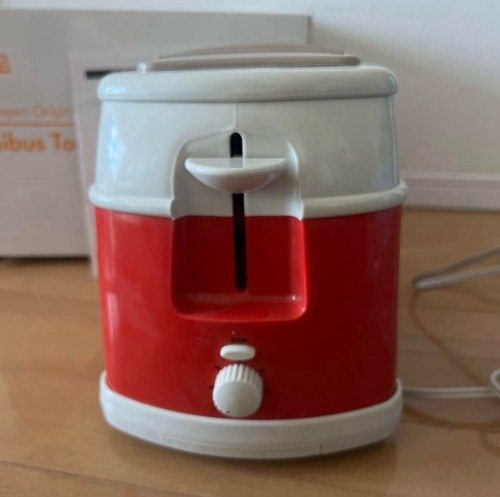 Volkswagen Official Original Mini Bus Toaster Set Red Japan Limited W/BOX NEW