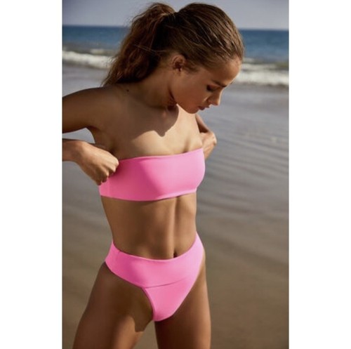 2色 Victoria's Secret PINK STRAPPY BANDEAU Victoria secret pink bandeau top