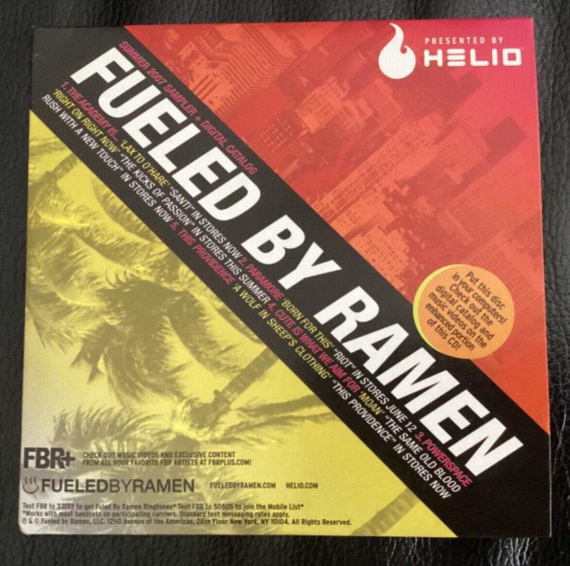 Fueled By Ramen & Decaydance Summer of 2007 Sampler CD | eBay