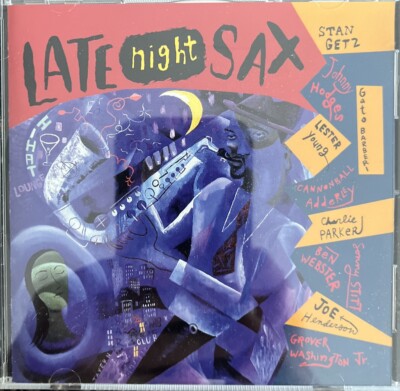 Late Night Sax - Various Artists - 1996 Music CD