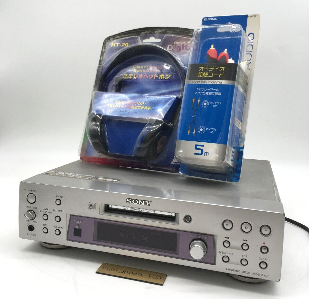 SONY MDデッキ MDS-S1 ジャンク